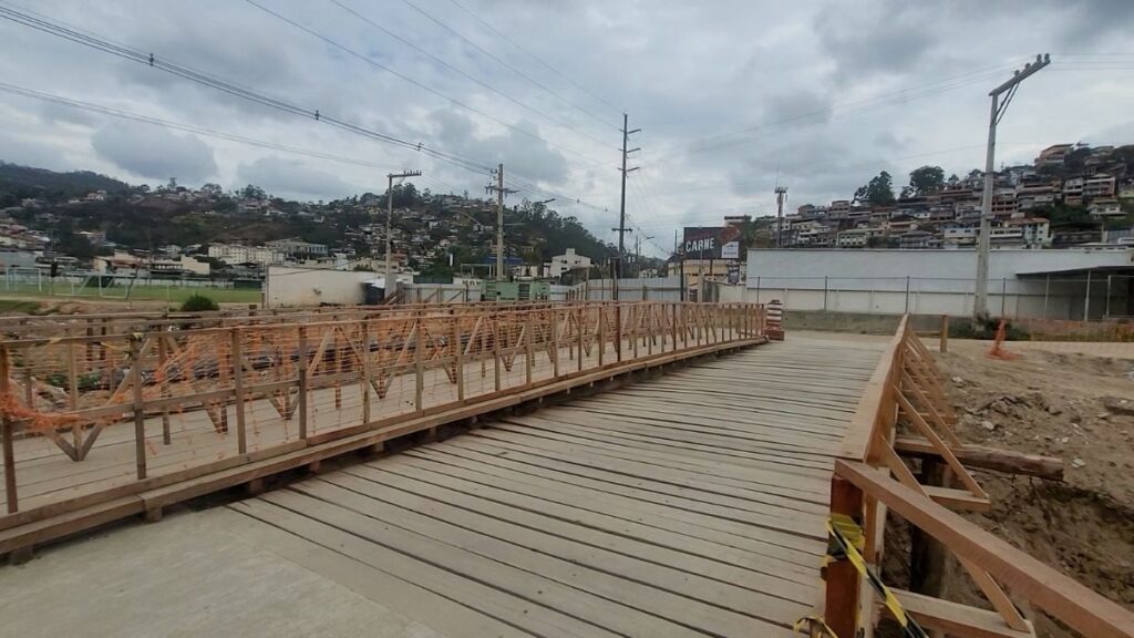 Nova Friburgo libera ponte provisória em Conselheiro Paulino dia 19