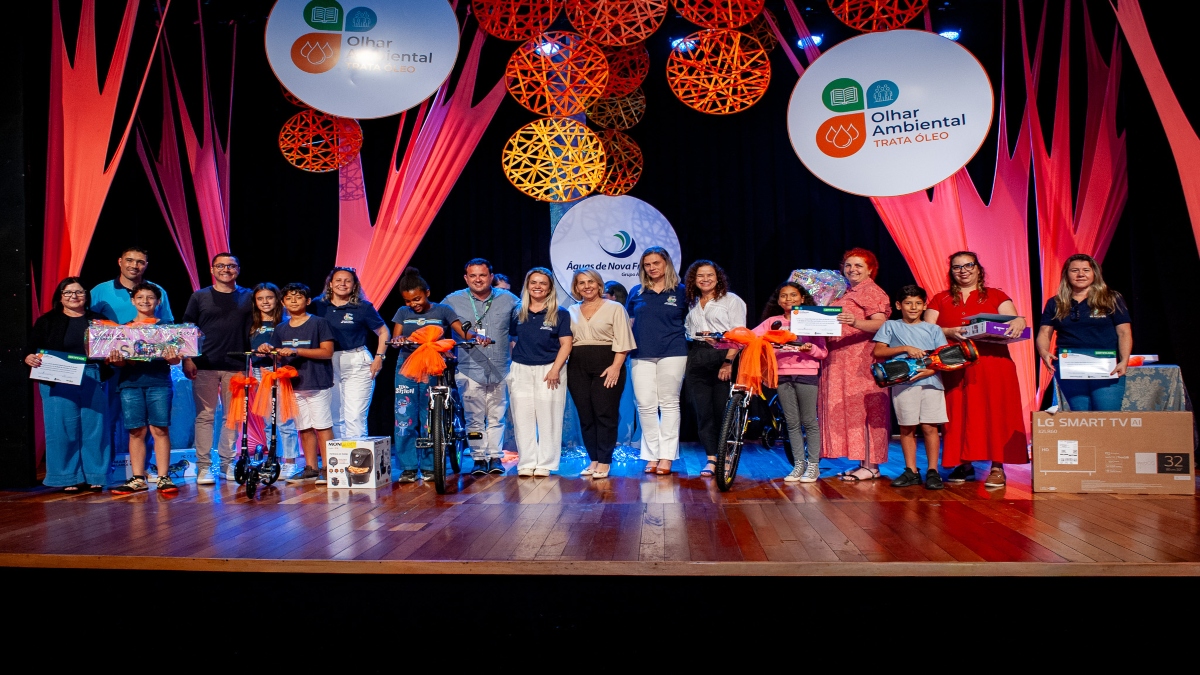 Projeto Trata Óleo premia escolas e alunos em Nova Friburgo