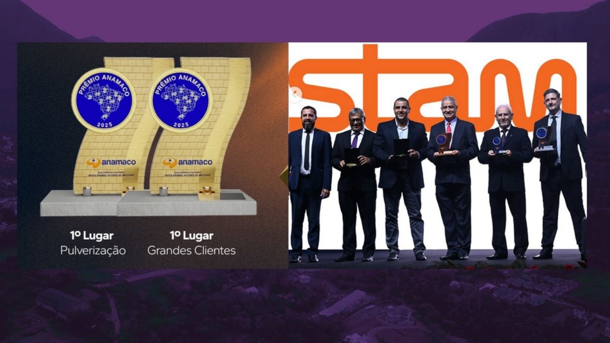 Stam conquista destaque no Prêmio Anamaco 2025 e reforça liderança
