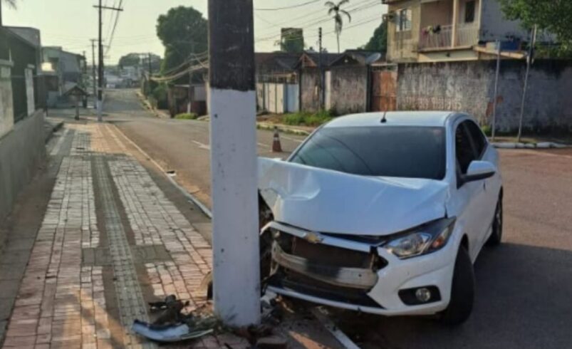 Festas de fim de ano: acidentes com postes afetam Friburgo