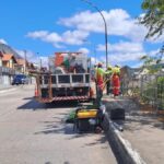 Viaduto de Friburgo recebe instalação de guarda-corpo