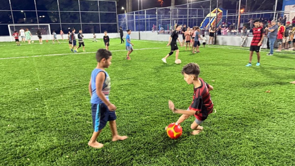 Friburgo inaugura maior complexo poliesportivo na Granja Spinell