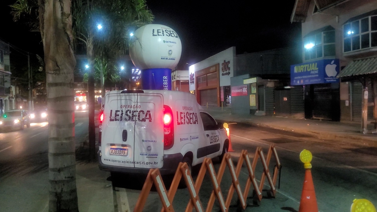 Friburgo está entre as cidades com maior índice na Lei Seca