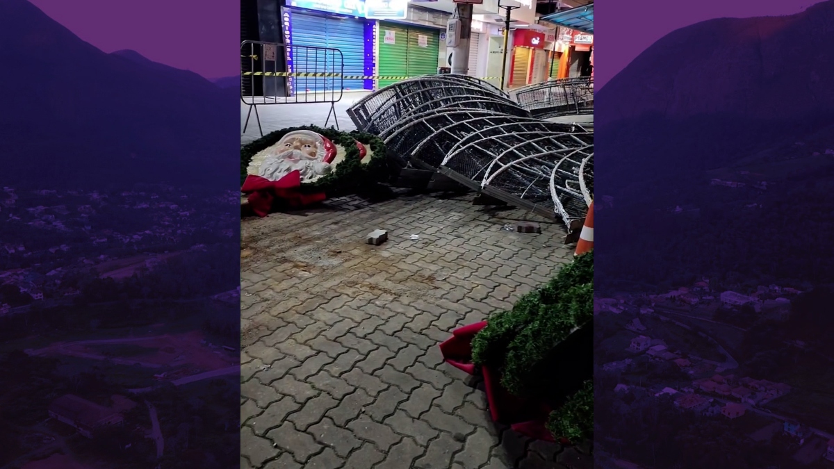 Prefeitura de Friburgo combate vandalismo nas montagens do Natal