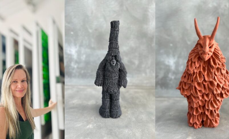 Sani Guerra estreia exposição Corpo Paisagem em São Pedro da Serra