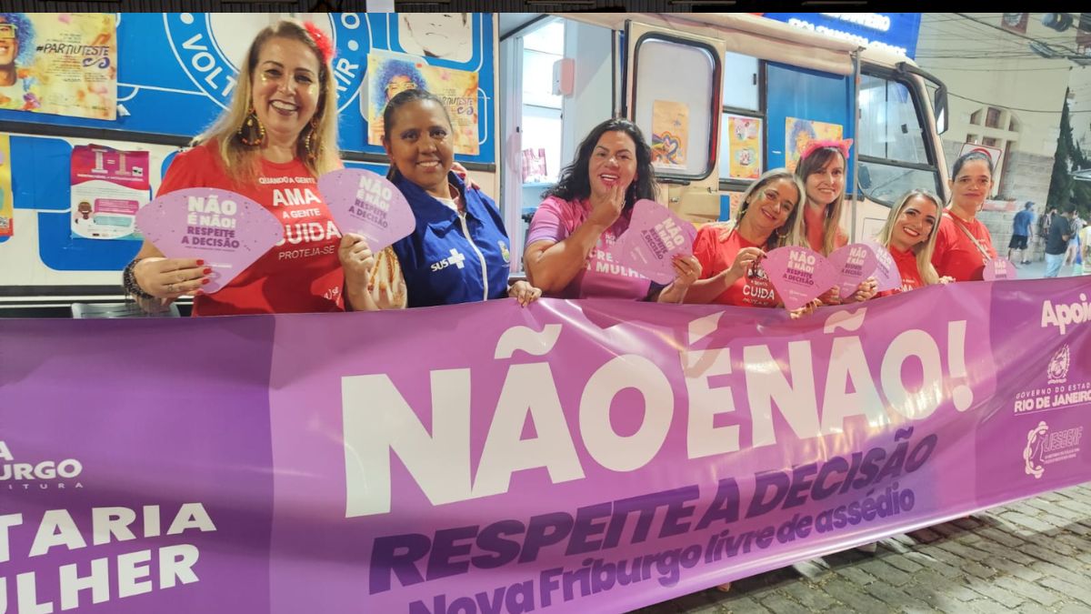 Friburgo abre o Carnaval com bloco “Não é Não” contra a violência