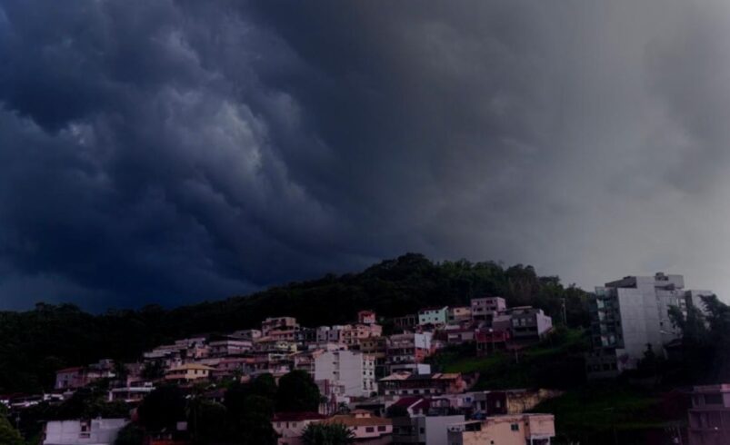 Inmet alerta para temporais e ventos fortes em Friburgo