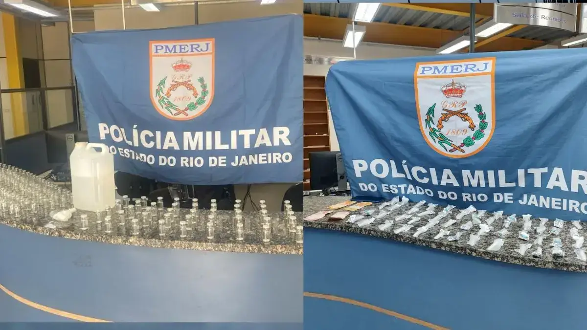 PM apreende drogas em dois bairros de Friburgo
