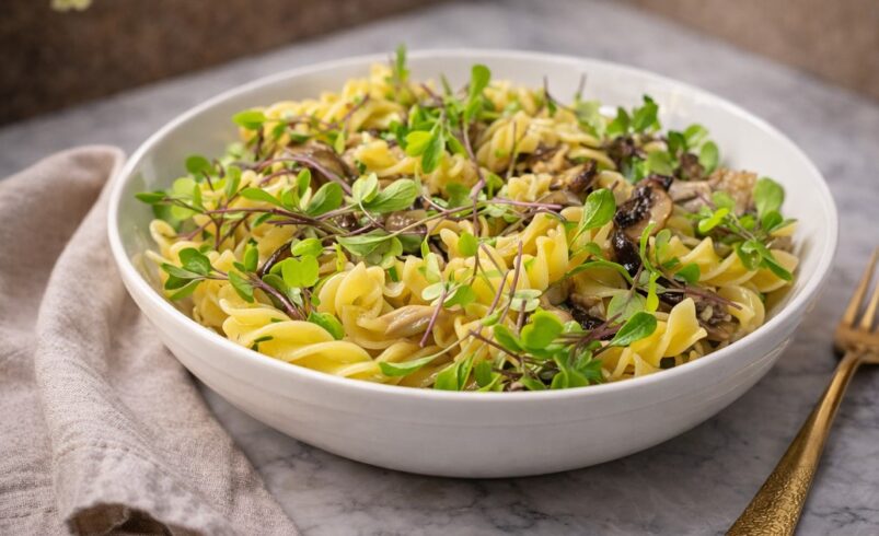 ilustração receita fusilli