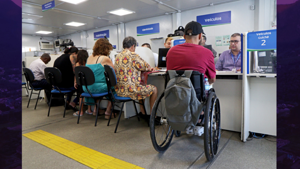 Detran RJ  atende idosos e PCDs neste sábado, 21