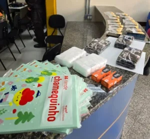 Tráfico de drogas em Friburgo: três são presos em Duas Pedras