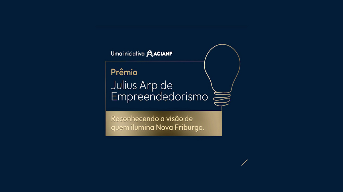 ACIANF lança Prêmio Julius Arp de Empreendedorismo