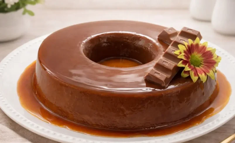 Pudim de Kinder Bueno: Sobremesa Cremosa e Fácil