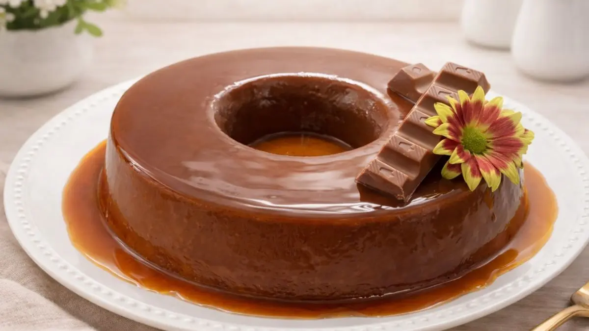 Pudim de Kinder Bueno: Sobremesa Cremosa e Fácil