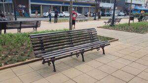 Bancos novos estalados na praça