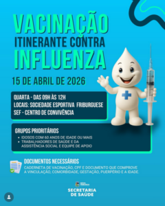 Campanha de Vacinação itinerante contra a Influenza