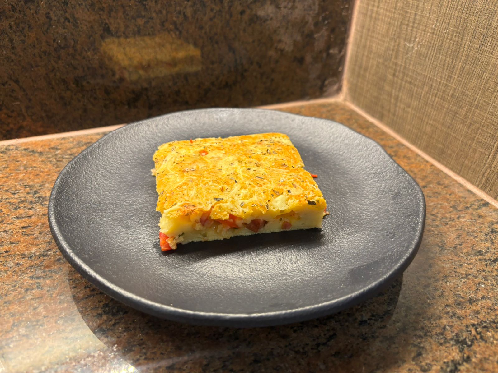 Torta Salgada de Liquidificador Recheada com Calabresa