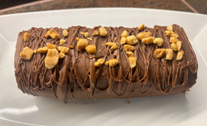 Receita de Páscoa: Tronco Crocante de Chocolate
