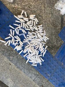 Policiais do 11º BPM apreenderam 150 pinos de cocaína
