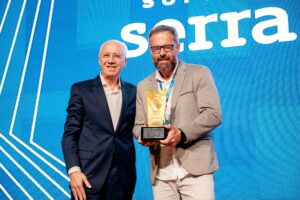 Vencedor do 1° lugar na categoria comércio
