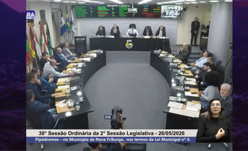 Câmara aprova vale-alimentação para vereadores em Friburgo