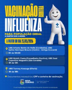 Vacinação reduz complicações da doença