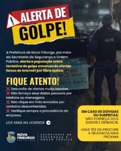 Secretaria Municipal de Segurança e Ordem Pública alerta população sobre tentativa de golpe 