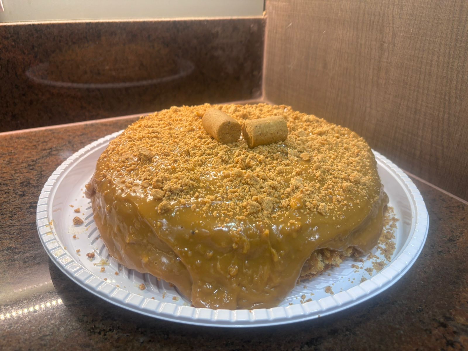 Bolo Junino de Paçoca Recheado: Sabor ideal para o Arraiá