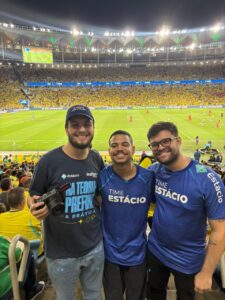 Três estudantes da Estácio foram selecionados para atuar na cobertura internacion