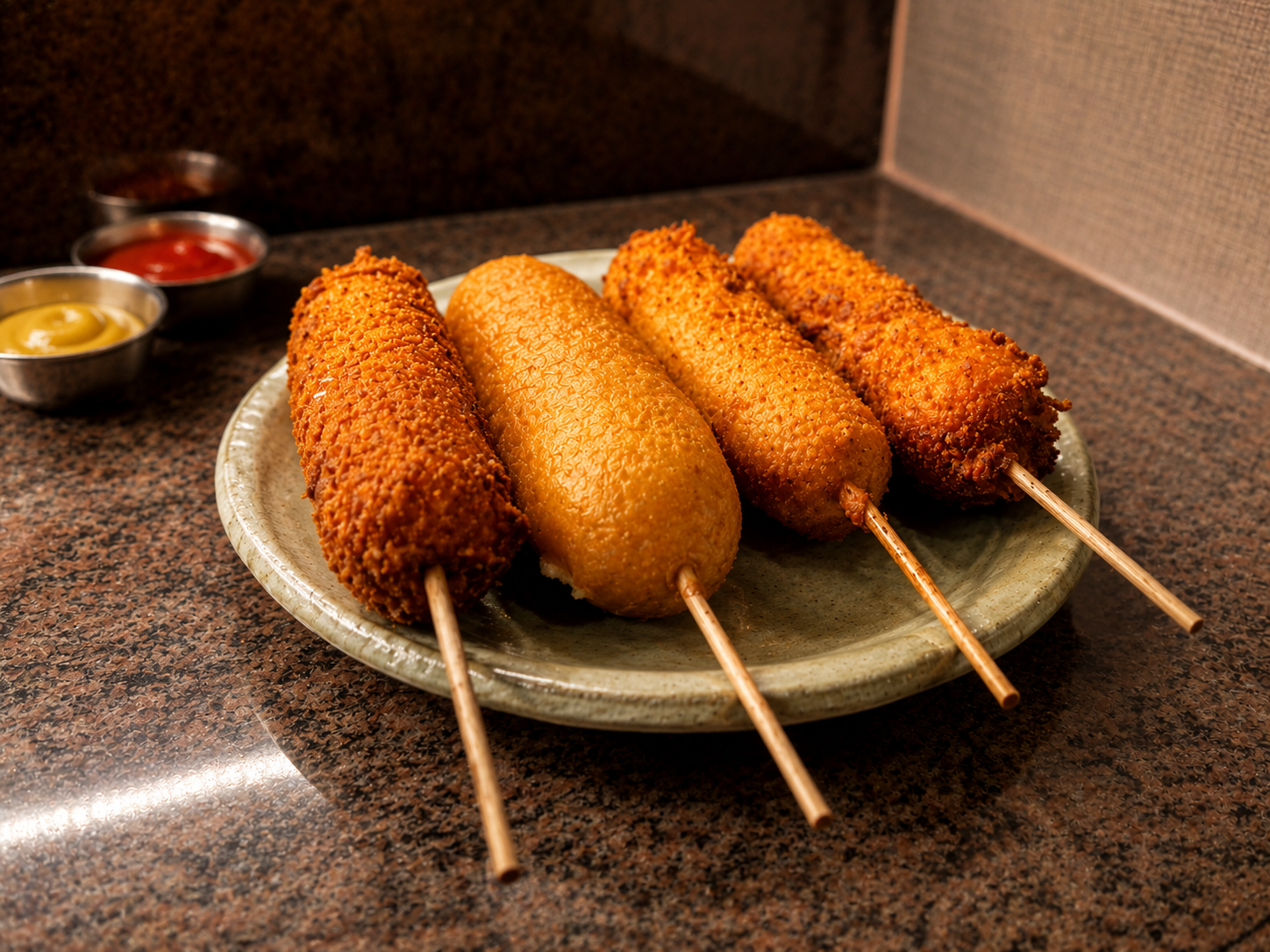 Hot Dog Coreano Crocante com Muito Queijo