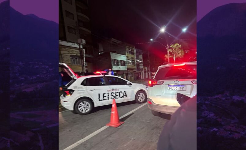 Operação lei seca registra 75 casos de alcoolemia na região serrana