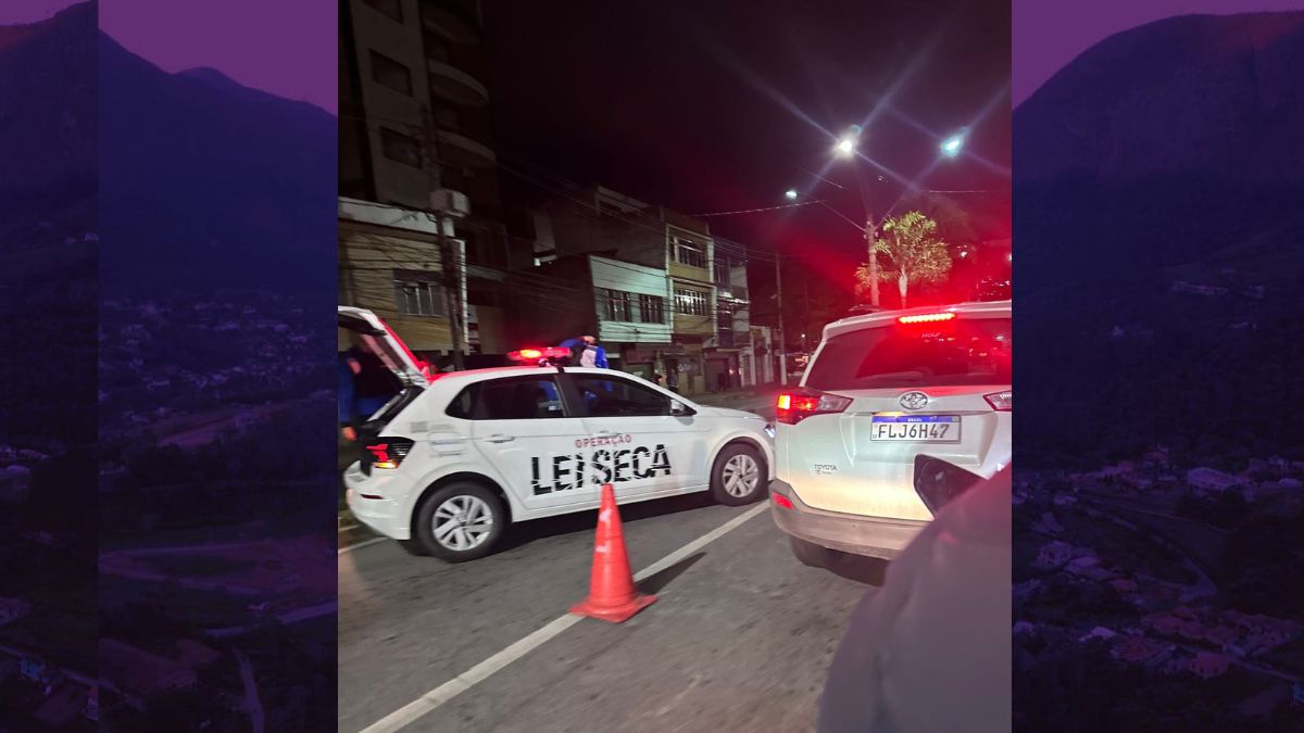Operação lei seca registra 75 casos de alcoolemia na região serrana