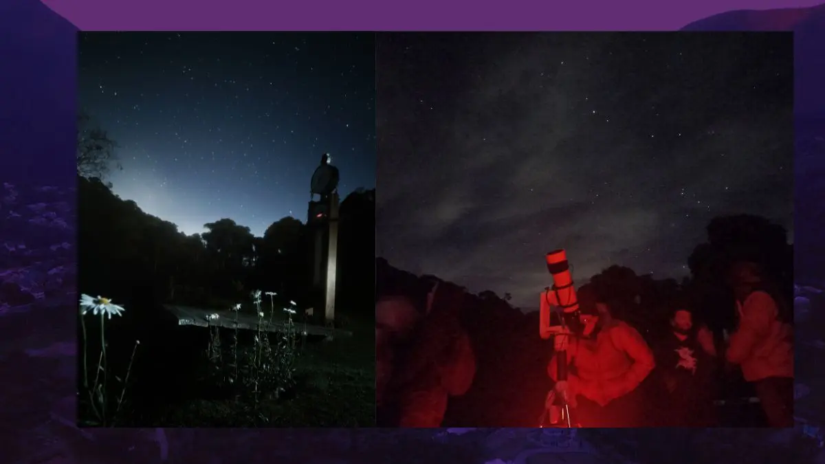 Inea promove observação do céu em Friburgo