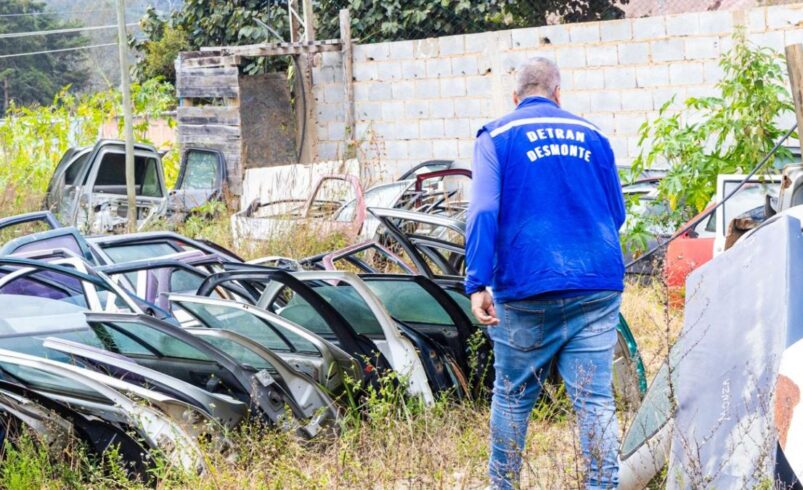 Operação Desmonte interdita ferro-velho irregular em Friburgo