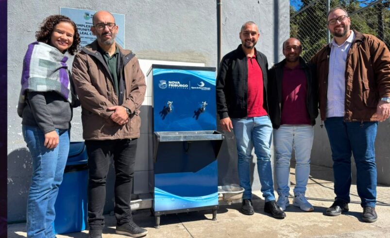 Águas de Nova Friburgo instala bebedouro no Campo do Coelho