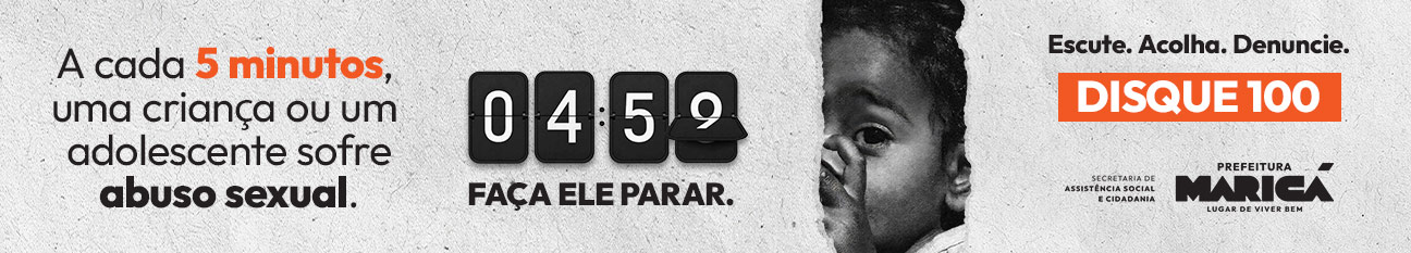 Campanha Maricá proteção do menor agosto 2026