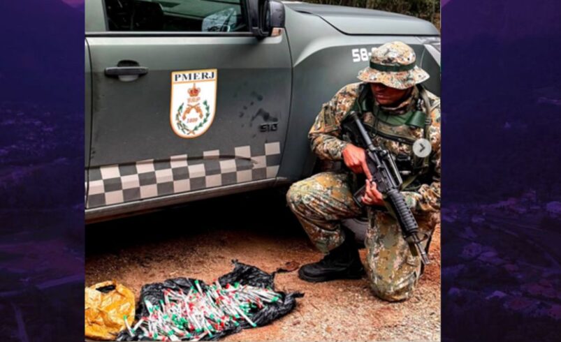 Polícia Ambiental apreende 215 trouxinhas de maconha em Friburgo