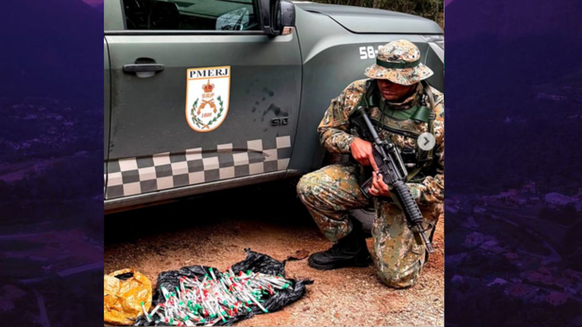 Polícia Ambiental apreende 215 trouxinhas de maconha em Friburgo