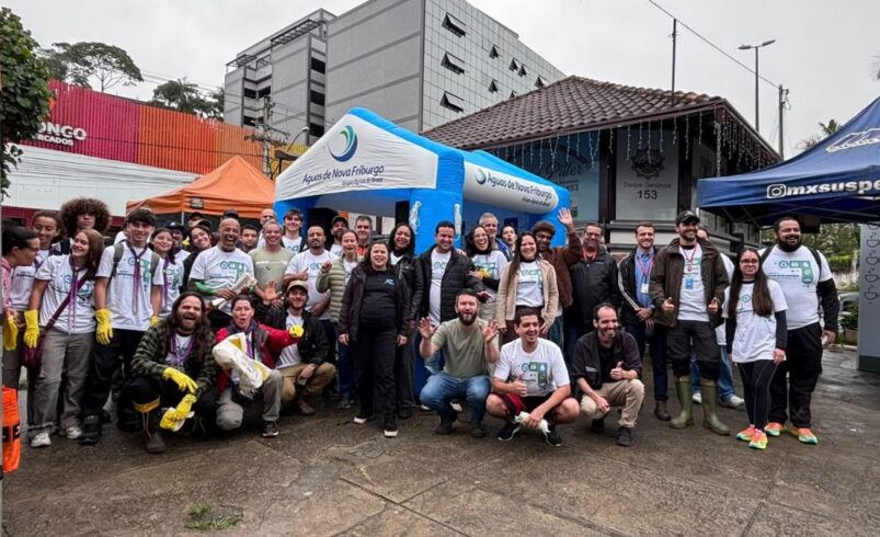 Águas de Nova Friburgo retira 742 quilos de resíduos do Rio Bengalas Águas de Nova Friburgo retira 742 quilos de resíduos do Rio Bengalas