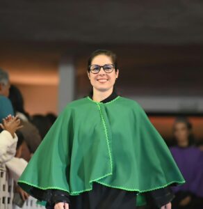 Fisioterapeuta Cláudia Lomba, coordenadora do curso de Fisioterapia da Estácio