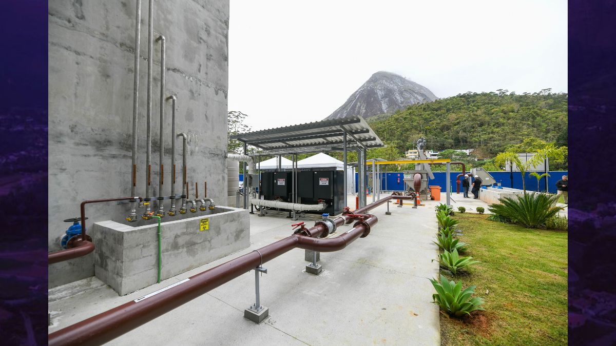 Inaugurada sexta estação de tratamento de esgoto em Nova Friburgo