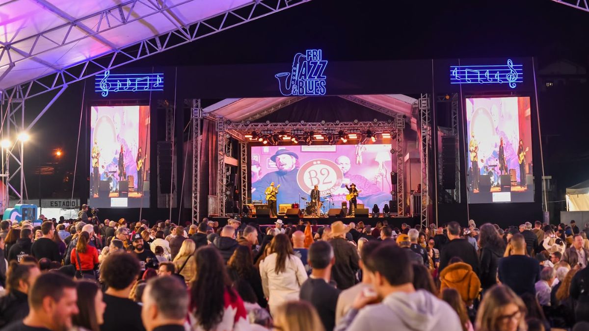 Fri Jazz & Blues 2026 reúne mais de 38 mil pessoas em Friburgo