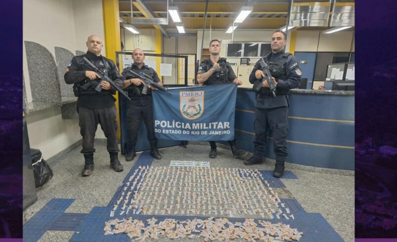 PM apreende drogas escondidas em área de mata em Cordeiro